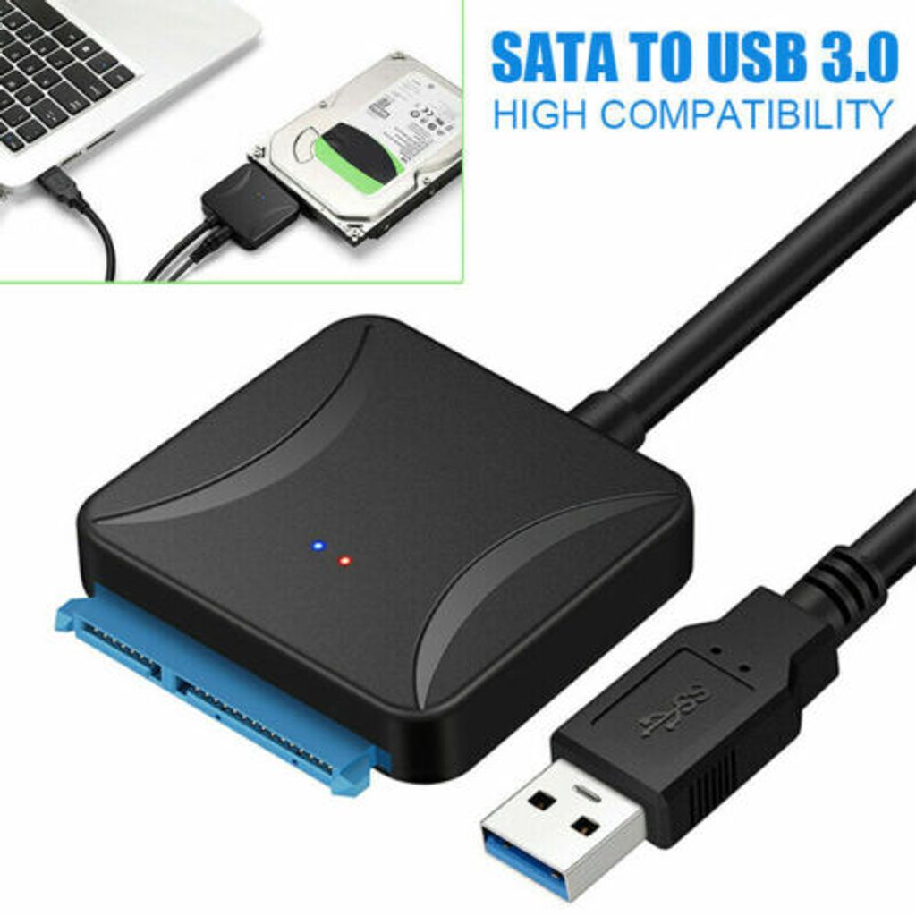 ADAPTADOR SATA A USB 3.0 EXTERNO C/CABLE