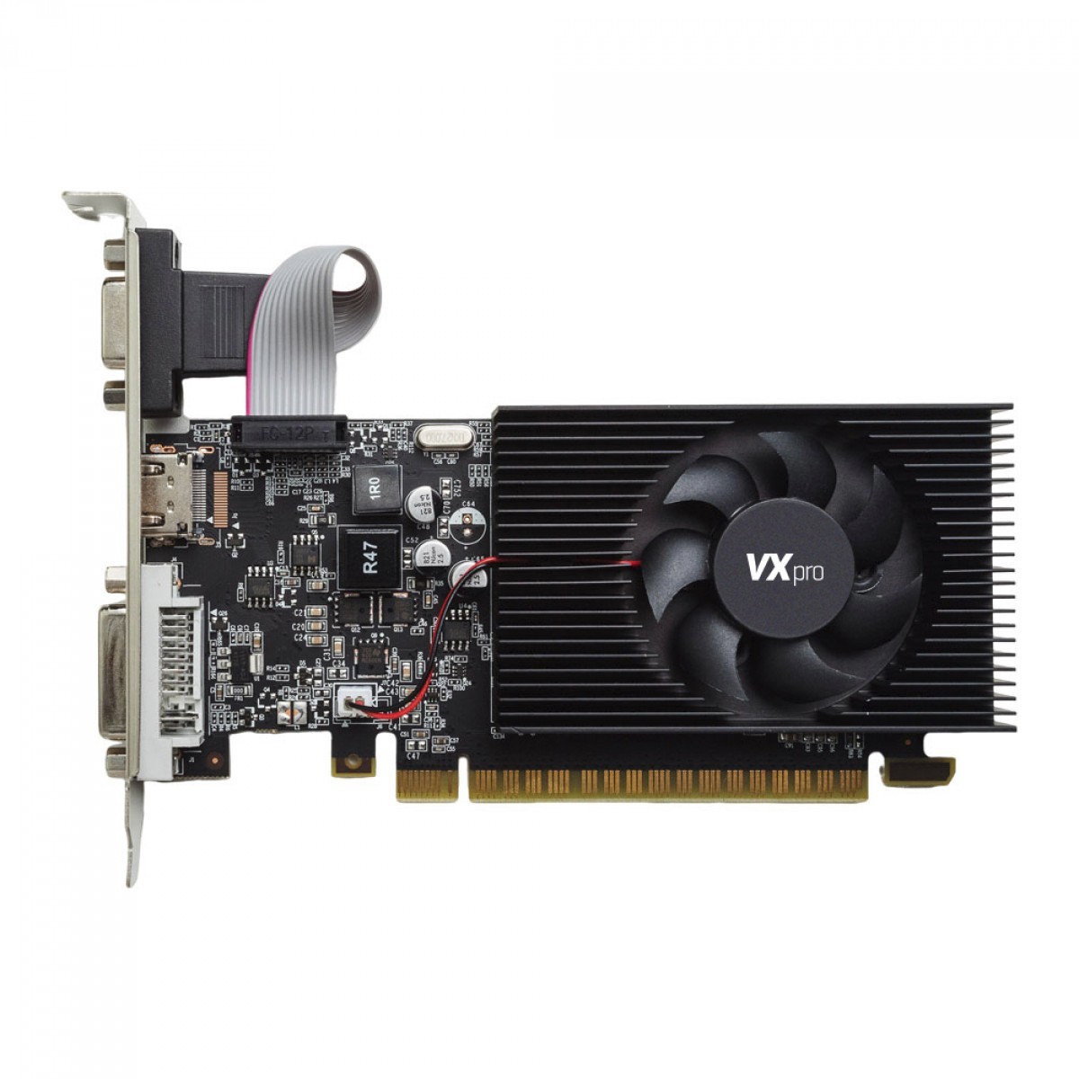 TARJETA DE VIDEO GT710LP 2GB WINNFOX 64 BITS DDR3