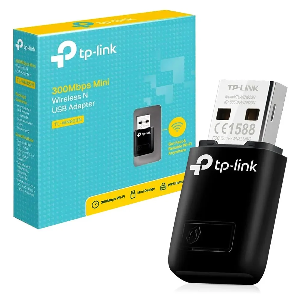 USB WIRELES WN 823N-ADAPTADOR WIFI 4 N300/ 2,4GHZ/ANTENA INTERNA